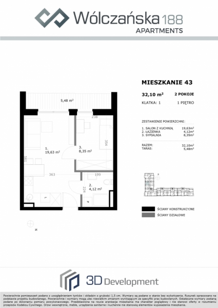 Mieszkanie 1M43